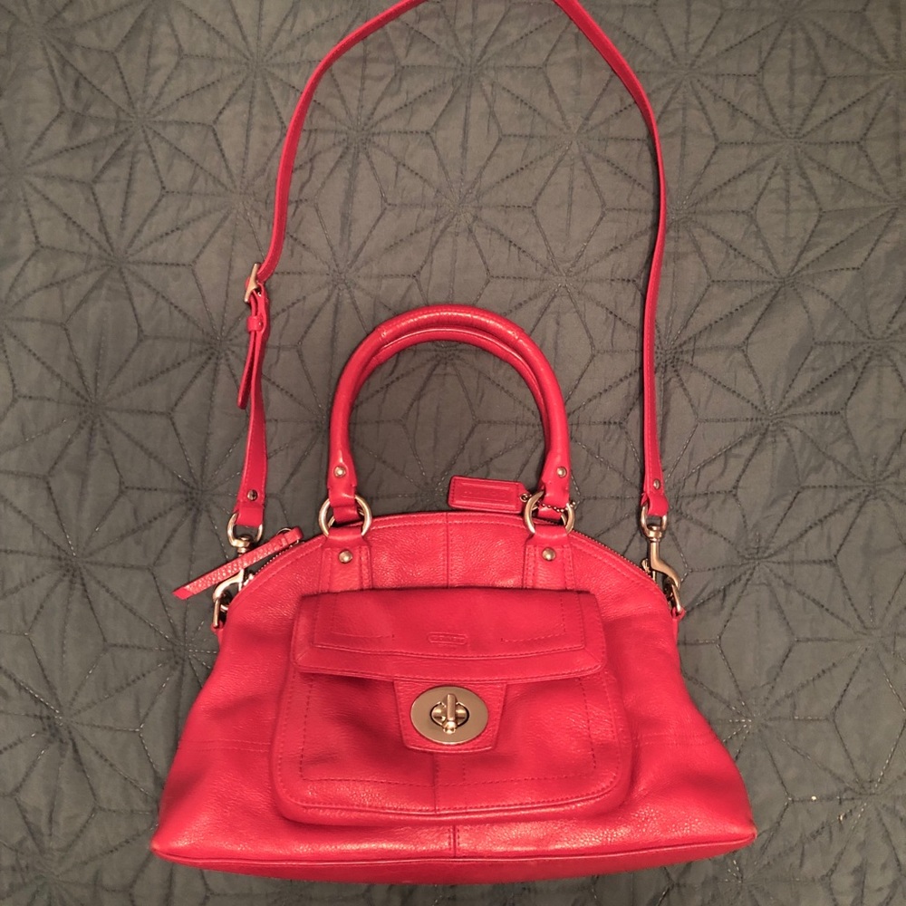 Red Coach Purse